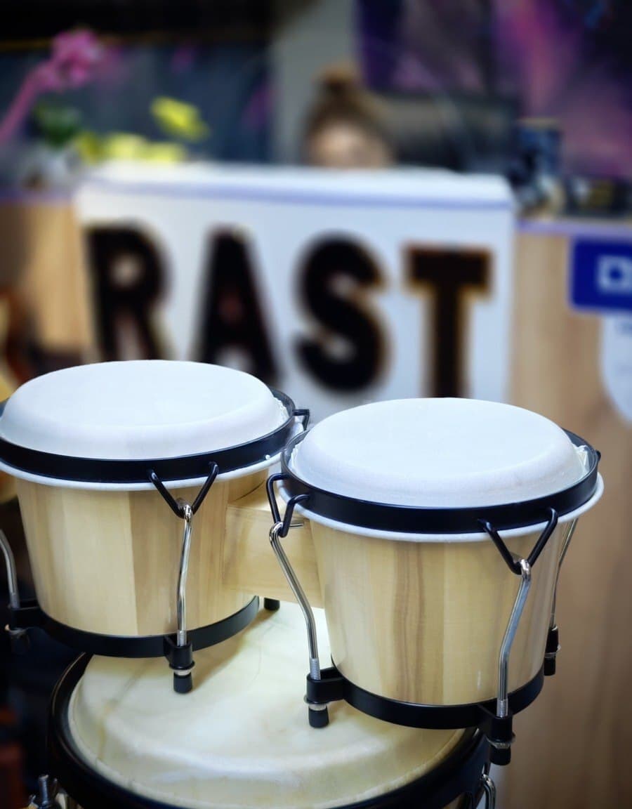 Bongo nağara dəsti, professional stoyka ilə