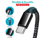 Qızılı rəng data kabel, USB — şəkil 2