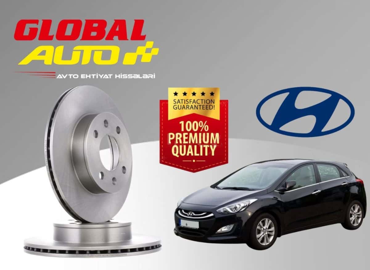 Brake disc Hyundai i30 2012-2015 - Tenderyard