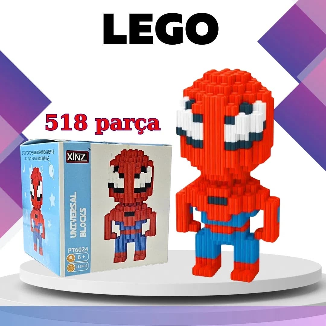 Konstruktor Spiderman 518 hissəli