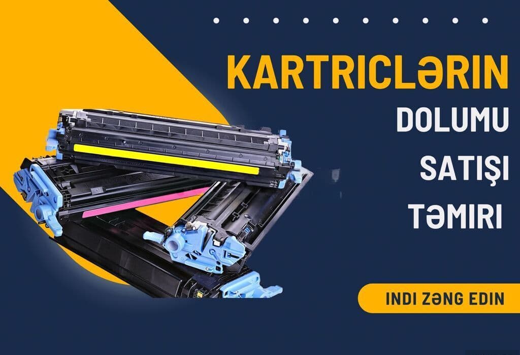Printer servisi və kartric dolumu xidməti