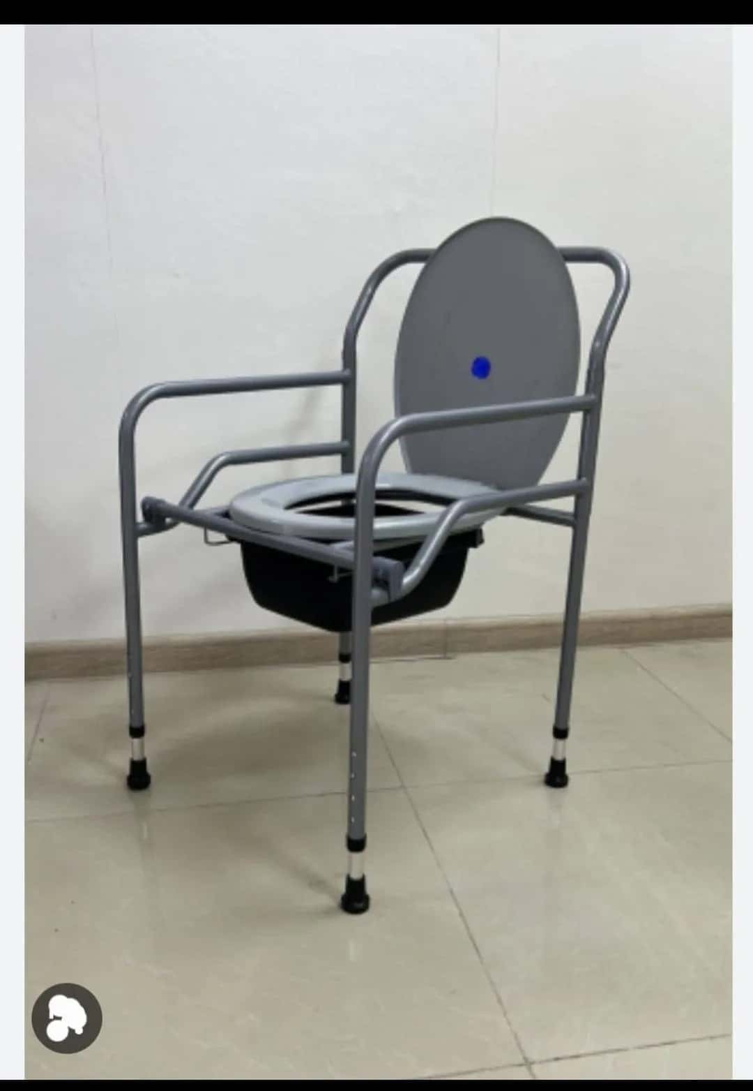 Portable toilet chair for patients (commode) - Tenderyard