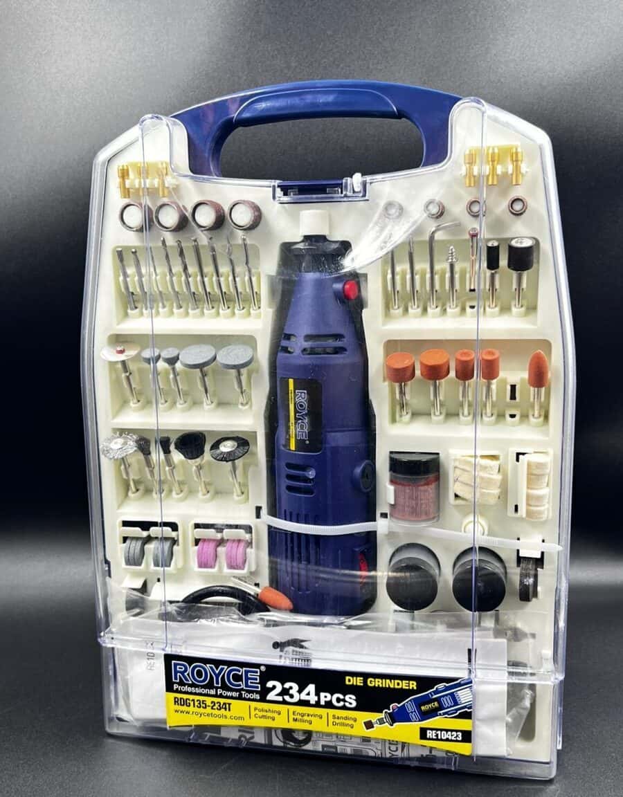 Rotary tool set Royce RDG-135/234T - Tenderyard