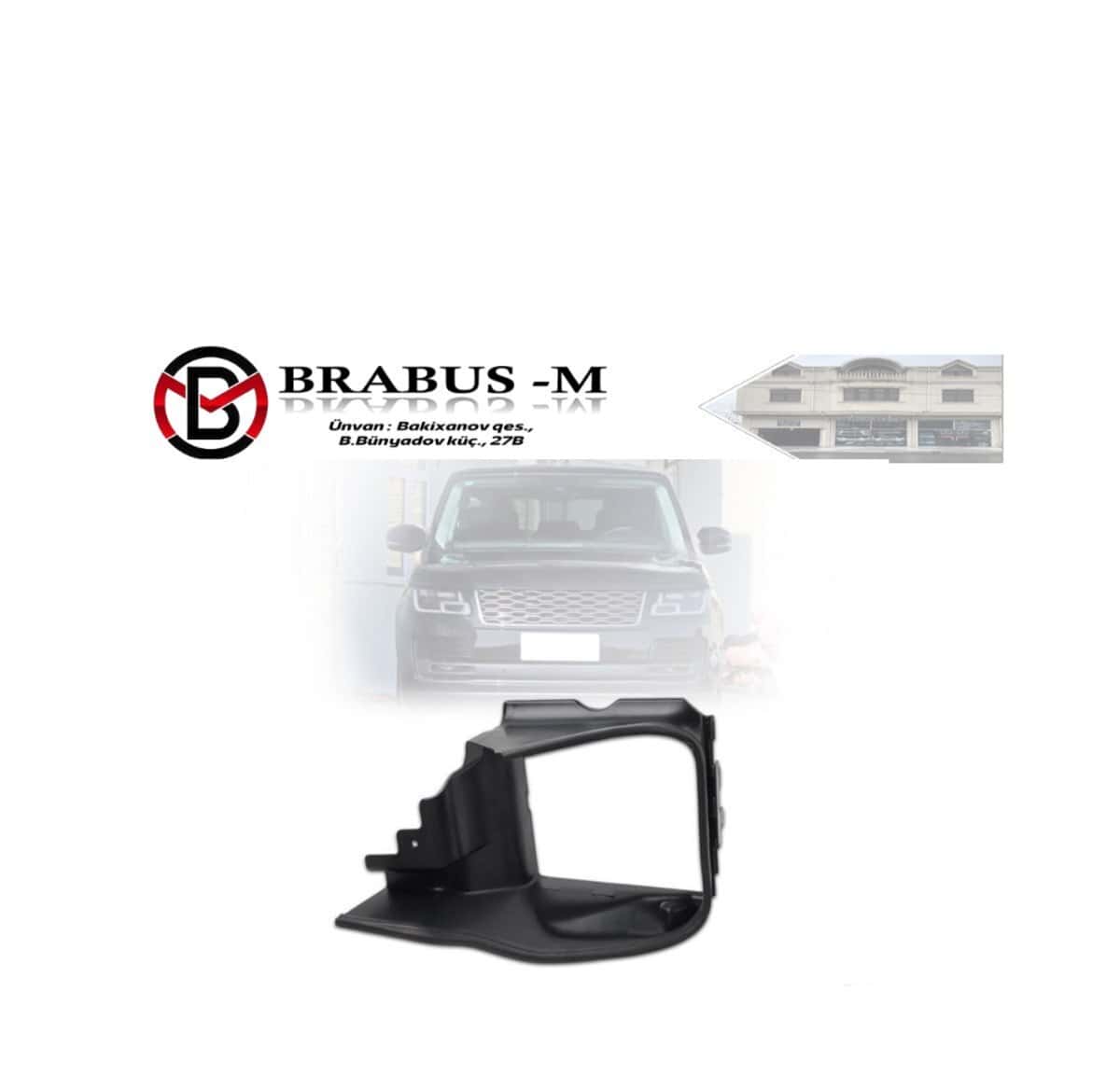 Radiator deflector for Range Rover Vogue - Tenderyard