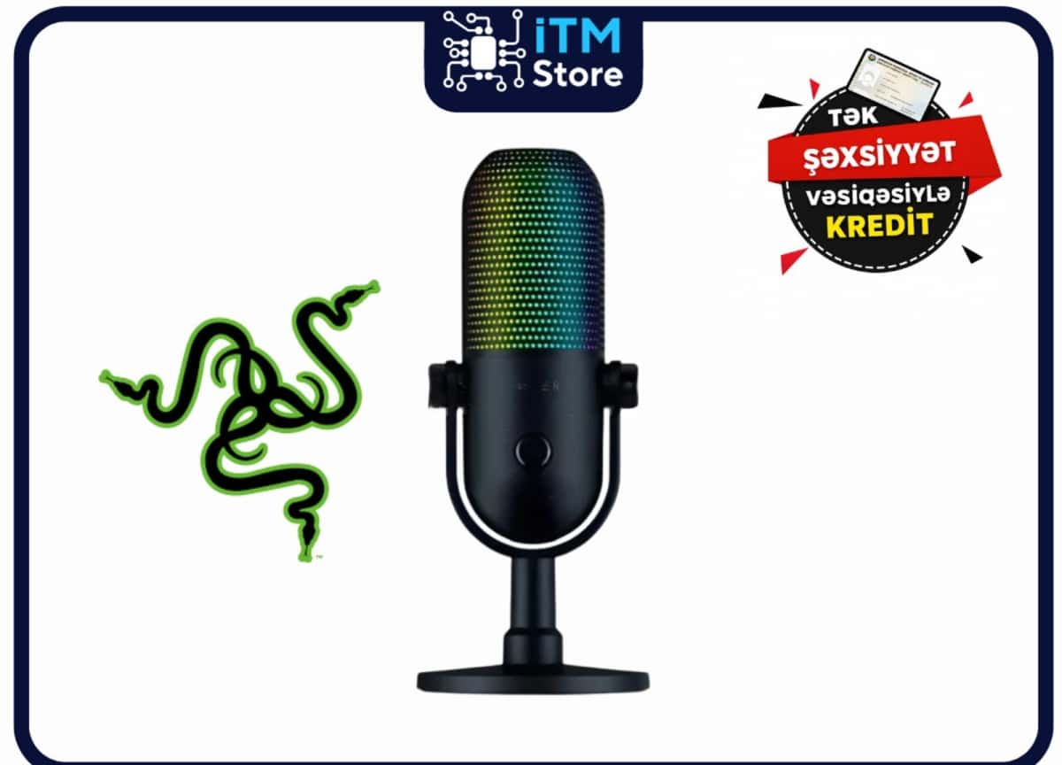 Микрофон Razer Seiren V3 Chroma Black - Tenderyard