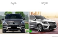 Ön bufer Mercedes W166 ML — şəkil 16