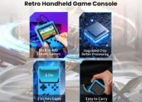 Retro Mini Portativ Oyun Konsolu (400+ Oyun) — şəkil 2