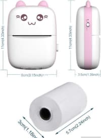 Mini termal printer portativ Bluetooth — şəkil 4
