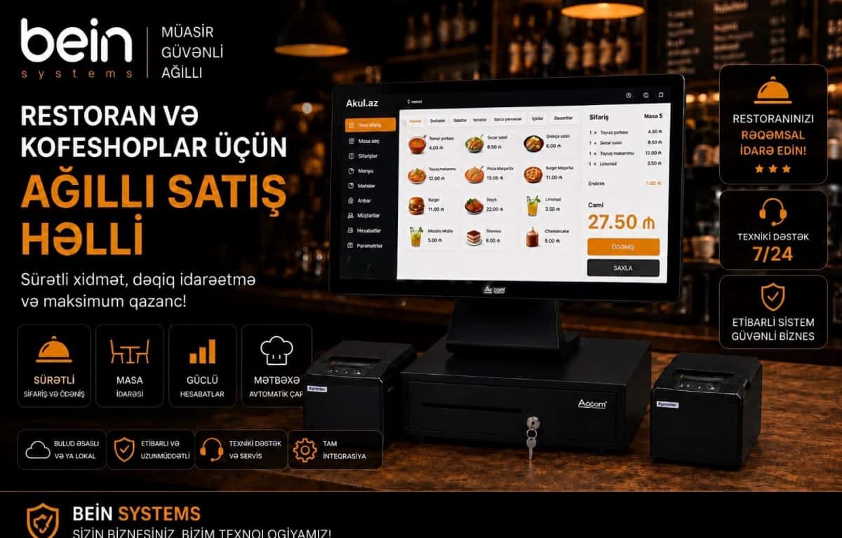 R-Keeper Restoran və Kafe İdarəetmə Sistemi - Tenderyard