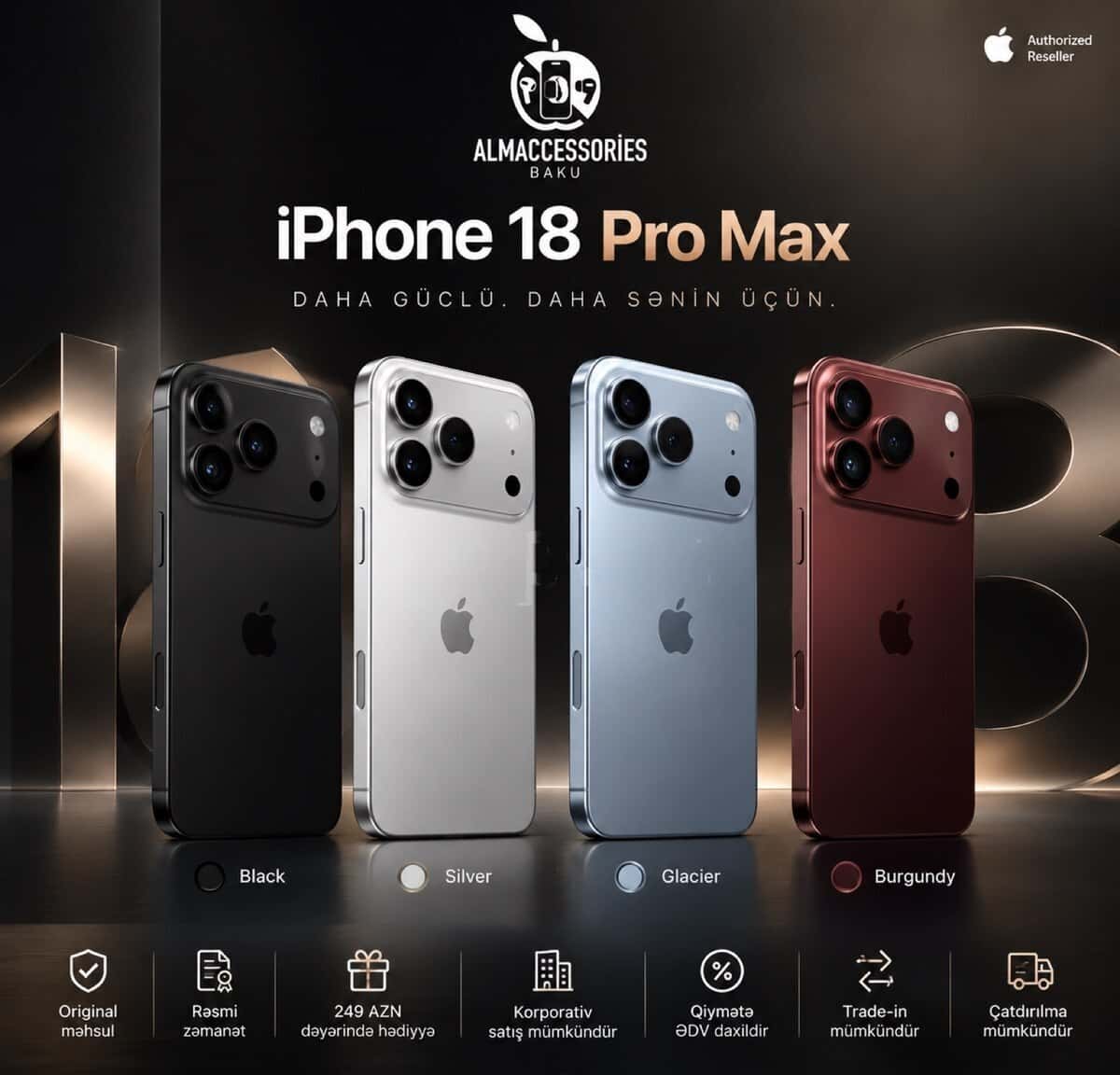 Apple iPhone 18 Pro Max, 12 GB - Tenderyard