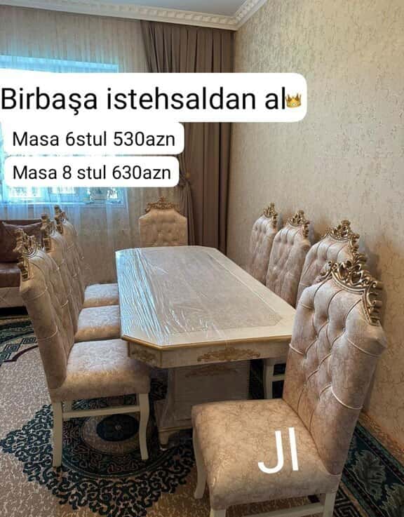Masa-stul dəsti, Qarışıq rəng - Tenderyard