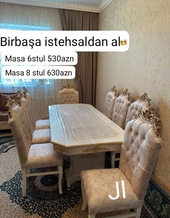Masa-stul dəsti, Qarışıq rəng