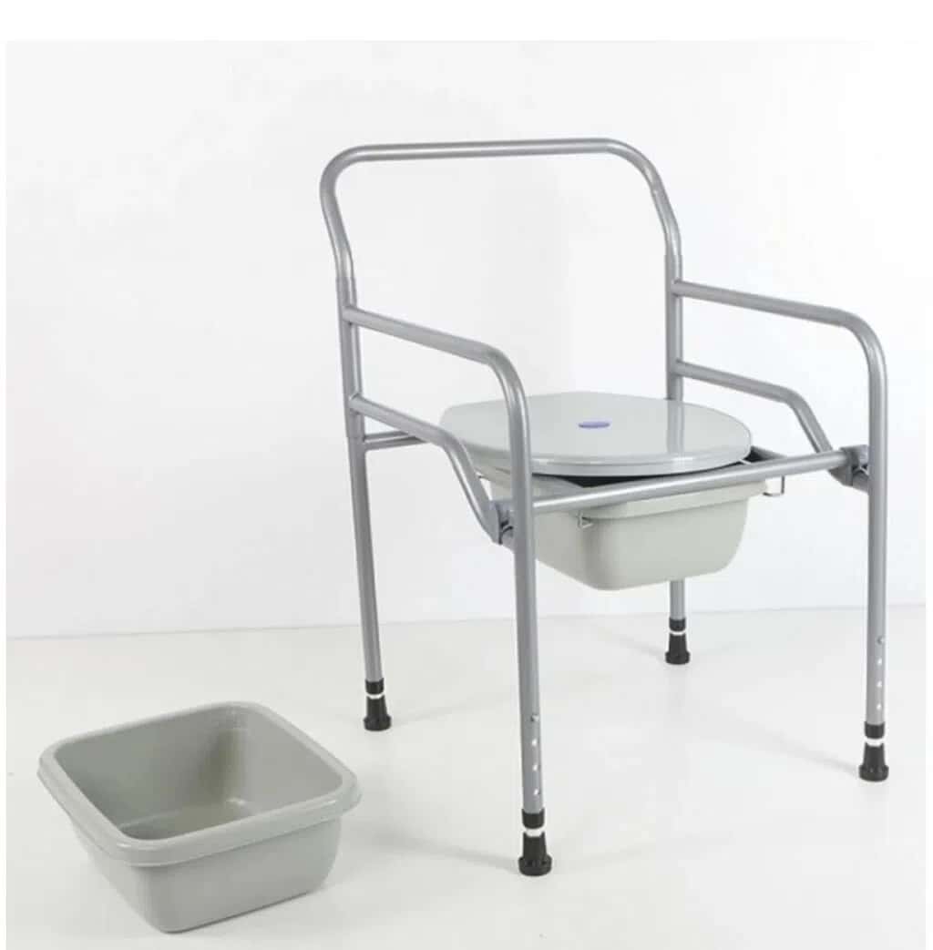 Folding sanitary chair (commode) for patients - Tenderyard