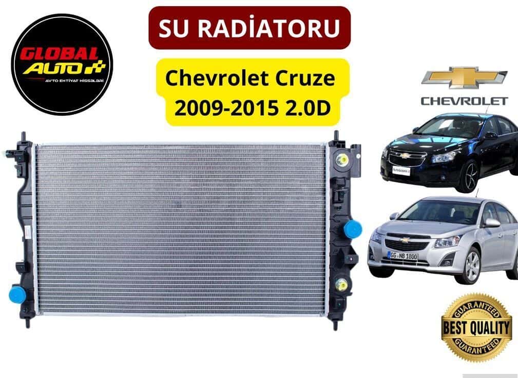 Water radiator Chevrolet Cruze 2.0 diesel - Tenderyard