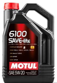 Motul 6100 Save-lite 5W-20 5LT Mühərrik Yağı — şəkil 1