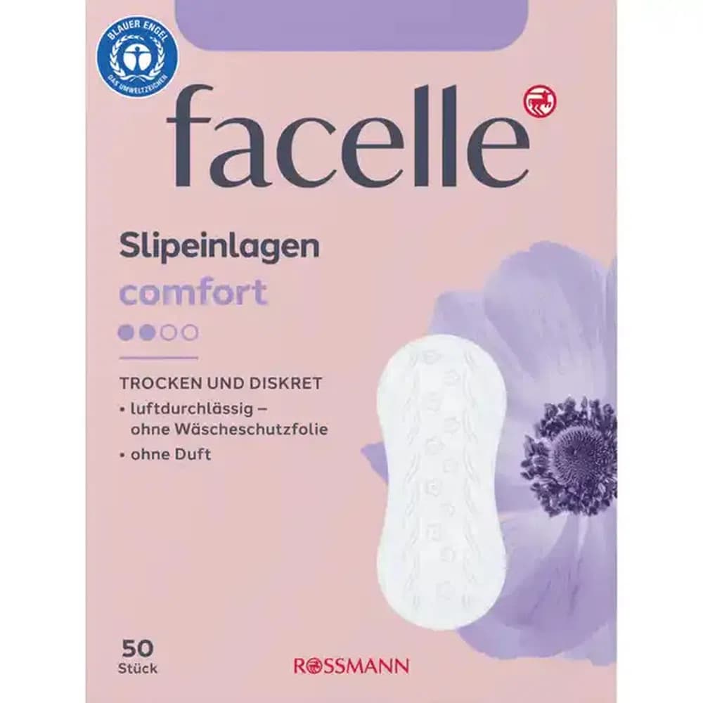 Facelle Natural Anatomik Gündəlik Bez 50 ədəd
