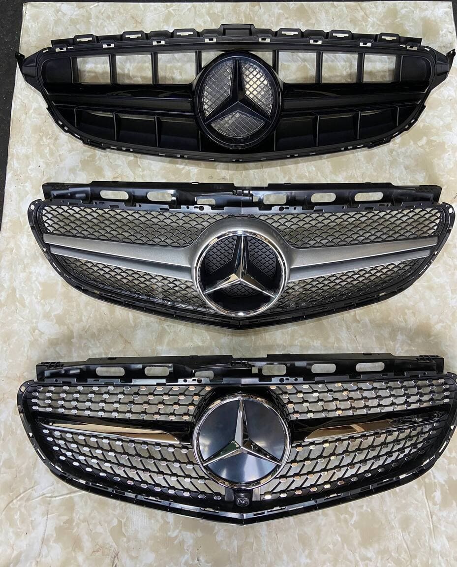 Radiator barmaqlığı Mercedes modelləri üçün