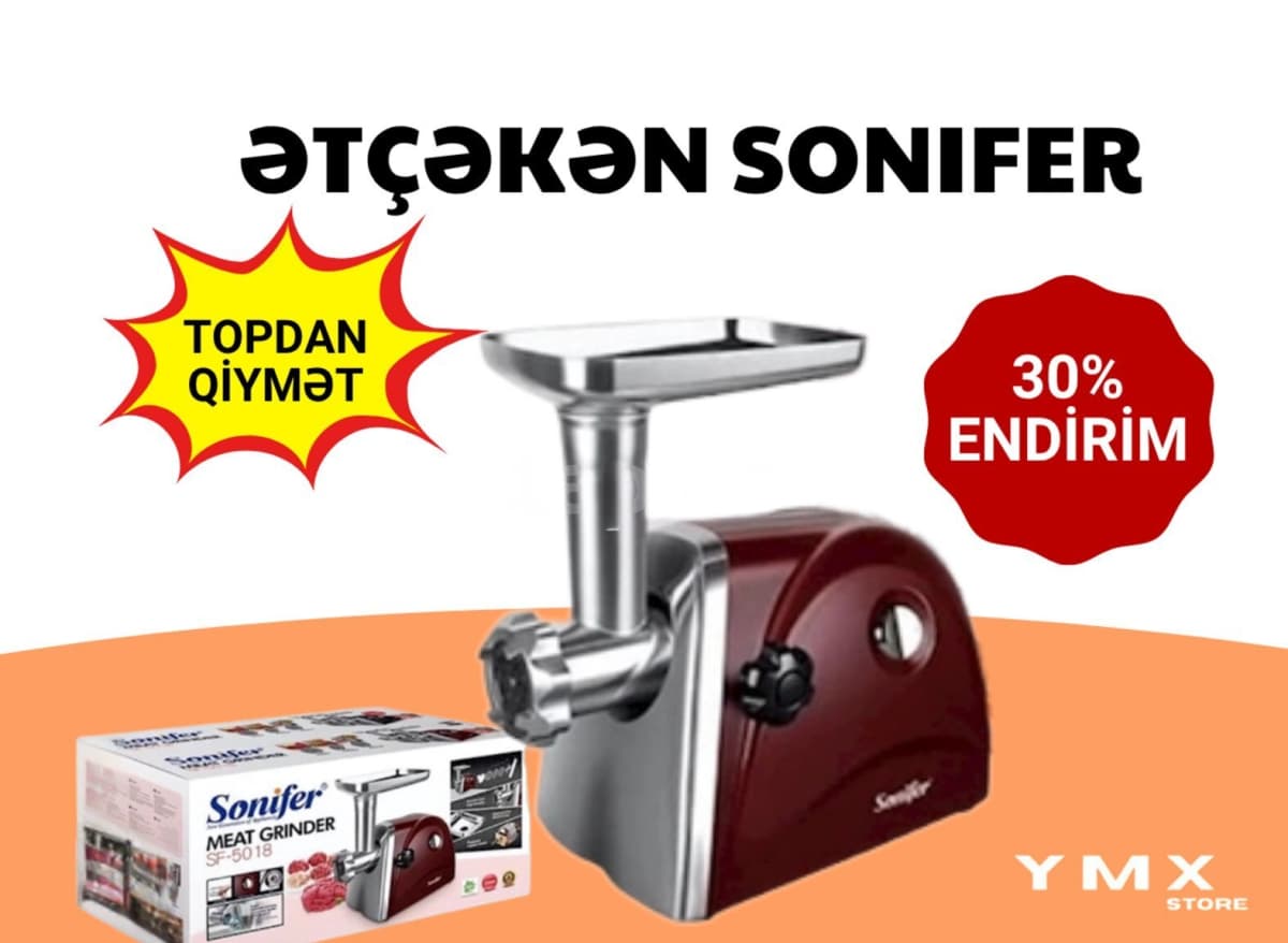 Sonifer ətçəkən maşın