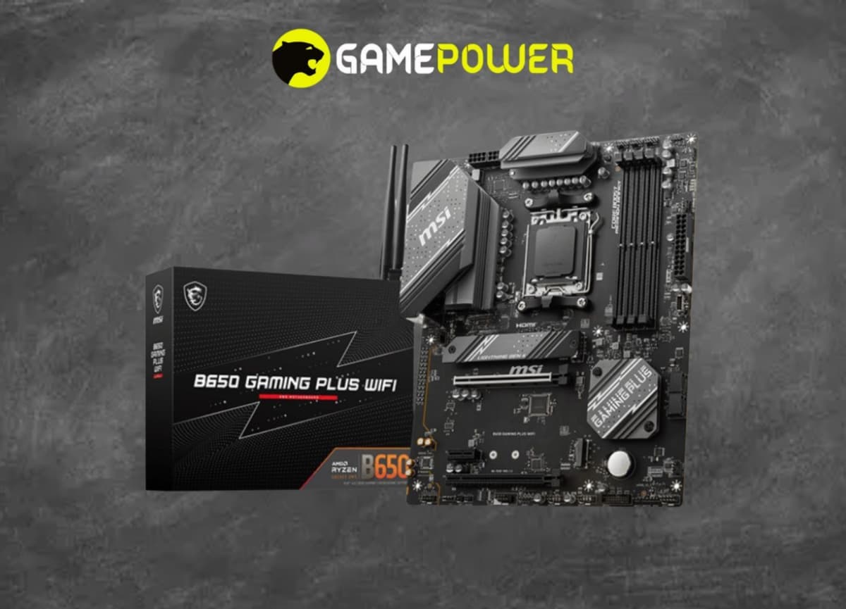 MSI B650 Gaming Plus WiFi DDR5 Ana Plata