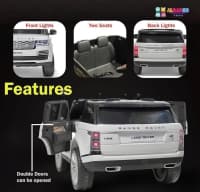 Range Rover Ağ Uşaq Elektrik Avtomobili — şəkil 4