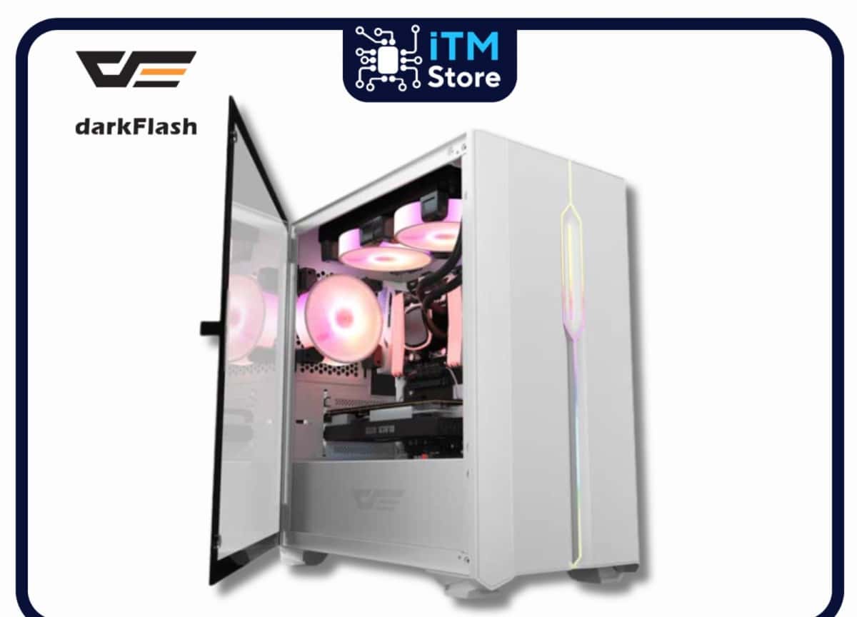 Computer case Aigo Darkflash DLM23 White - Tenderyard
