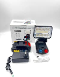 LED işıq 18V Li-ion akkumulyatorlu — şəkil 2