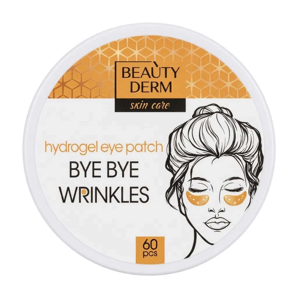 Beautyderm Bye Bye Wrinkles Gold Hydrogel Patches, 60 pcs - Tenderyard