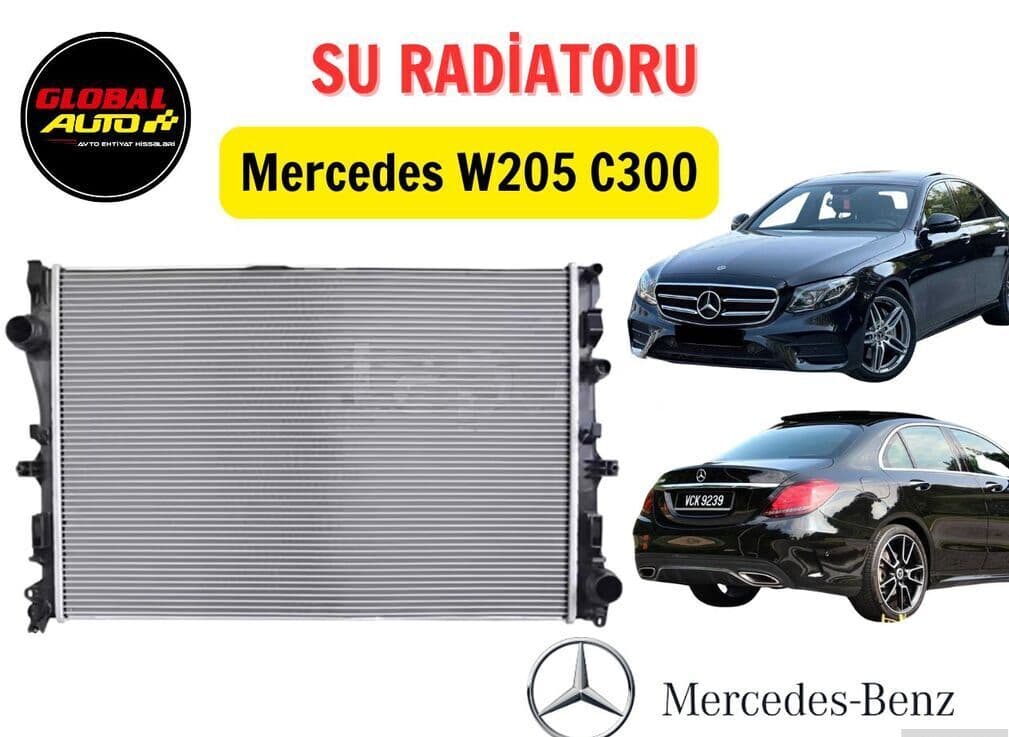Su radiatoru Mercedes C-Class W205