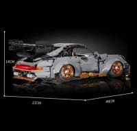 KBOX 10220B Porsche 964 Konstruktor Dəsti — şəkil 4