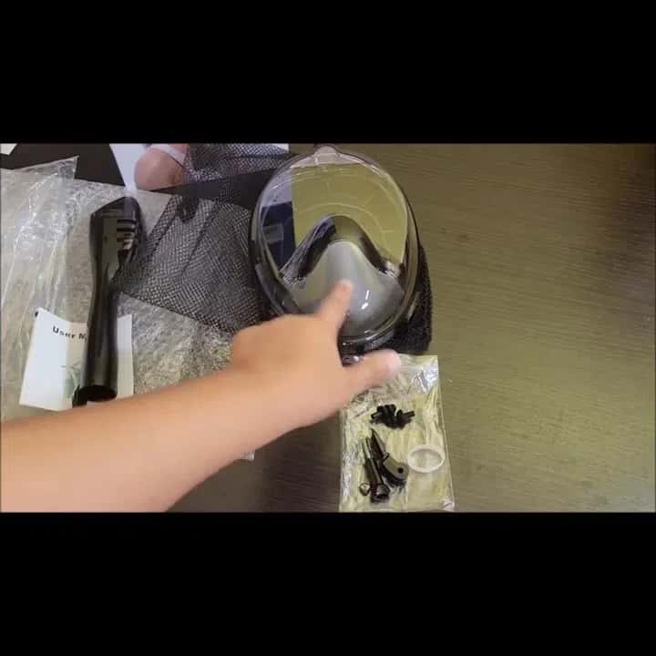 Dalğıc üçün snorkel maskası - Tenderyard