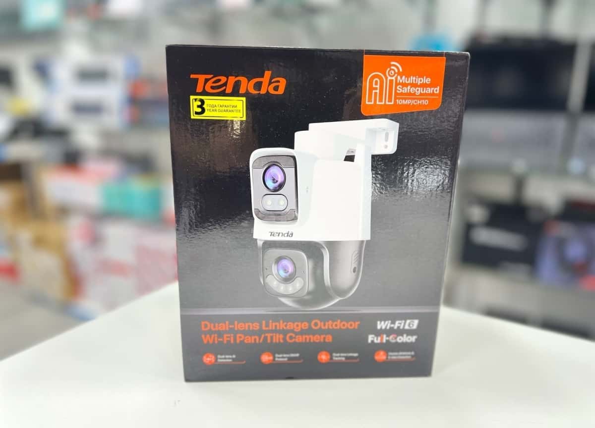 Tenda CH10 10MP Dual-Lens Wi-Fi 6 Outdoor Camera - Tenderyard