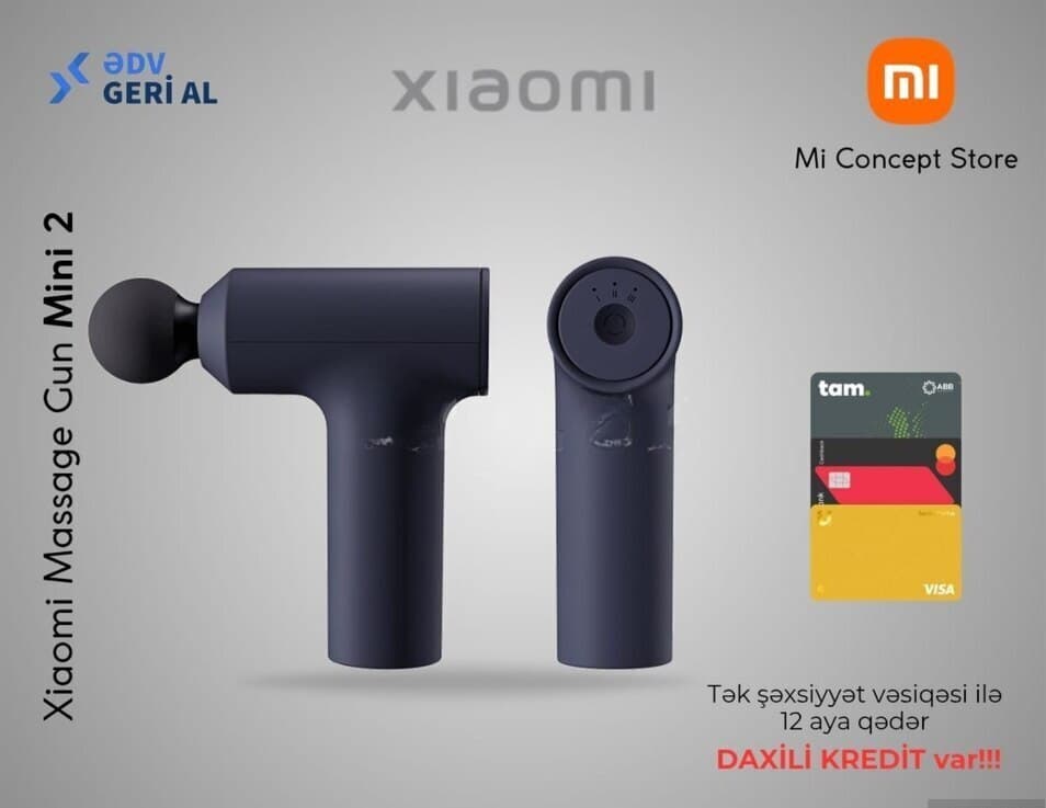 Masaj aparatı Xiaomi Massage Gun Mini 2