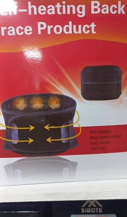 Self-heating corset for disc herniation - Tenderyard