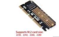 PCIe to M.2 NVMe SSD adapteri LM-311 — şəkil 3
