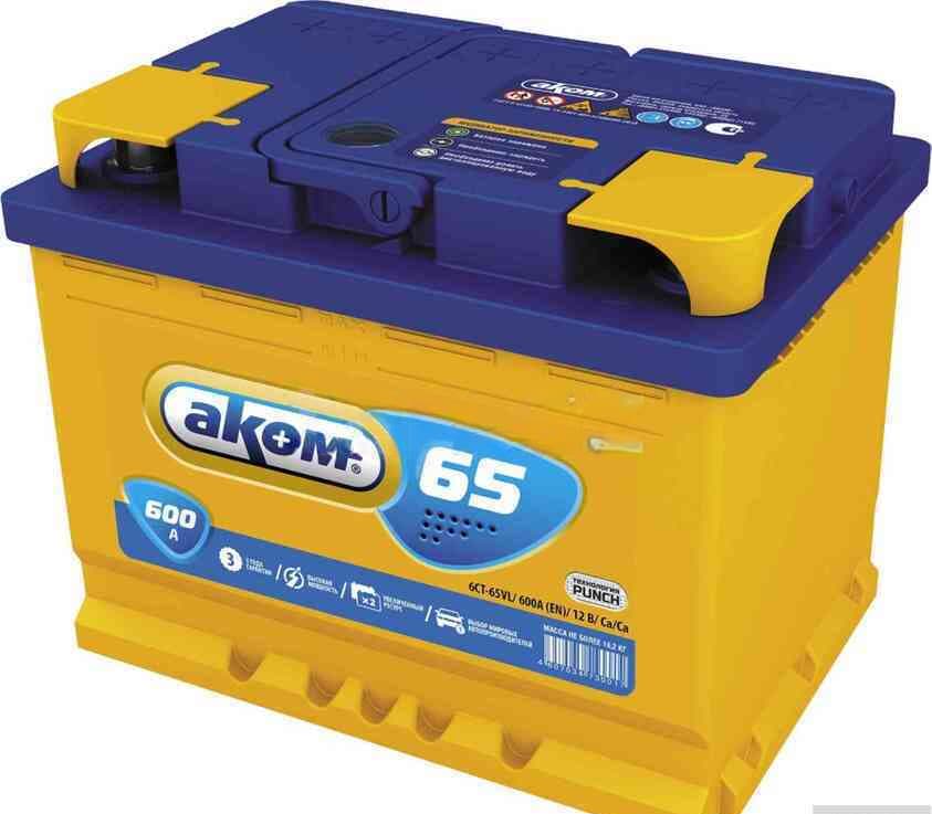 Akkumulyator Akom 65 Ah