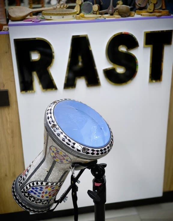 Darbuka sedefli ərəb darbukası