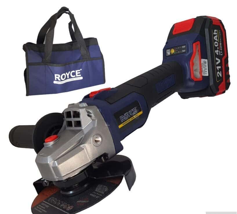Cordless angle grinder Royce 21V - Tenderyard