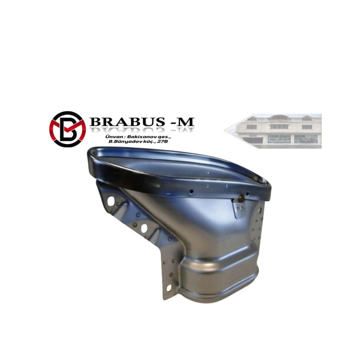 Exhaust tip for Mercedes W222 S-Class - Tenderyard