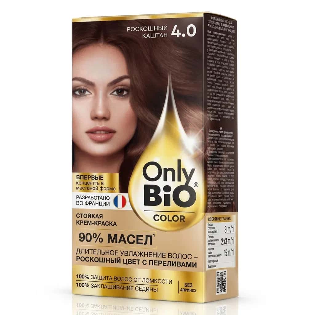 Only Bio Saç Boyası 4.0 Şabalıd, 115 ml - Tenderyard