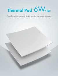 Termal pad 2 mm 6W/mk 10x10 sm — şəkil 7