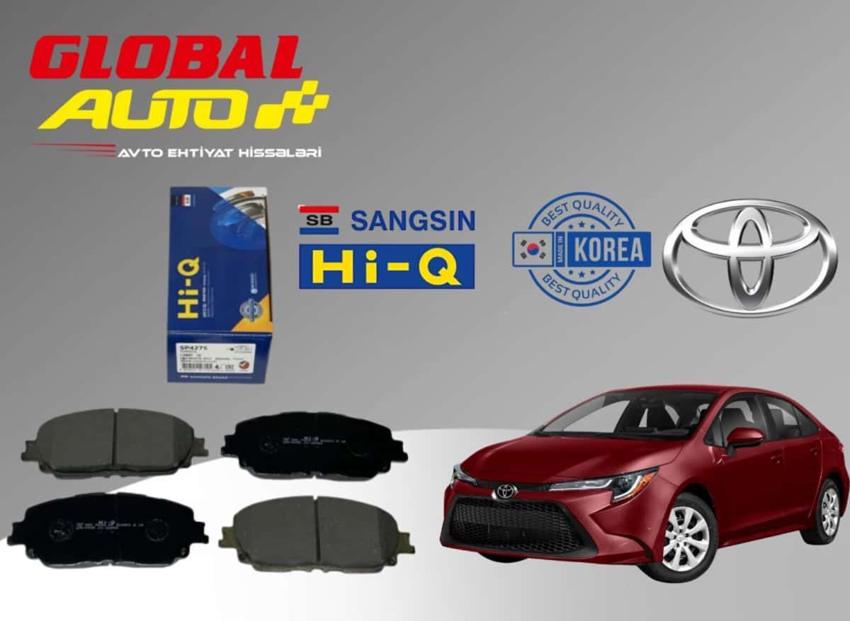 Brake pads Toyota Corolla USA 2018-2025 - Tenderyard