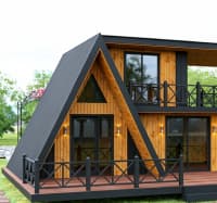 A-Frame Evlərin Tikintisi və Layihələndirilməsi — şəkil 1