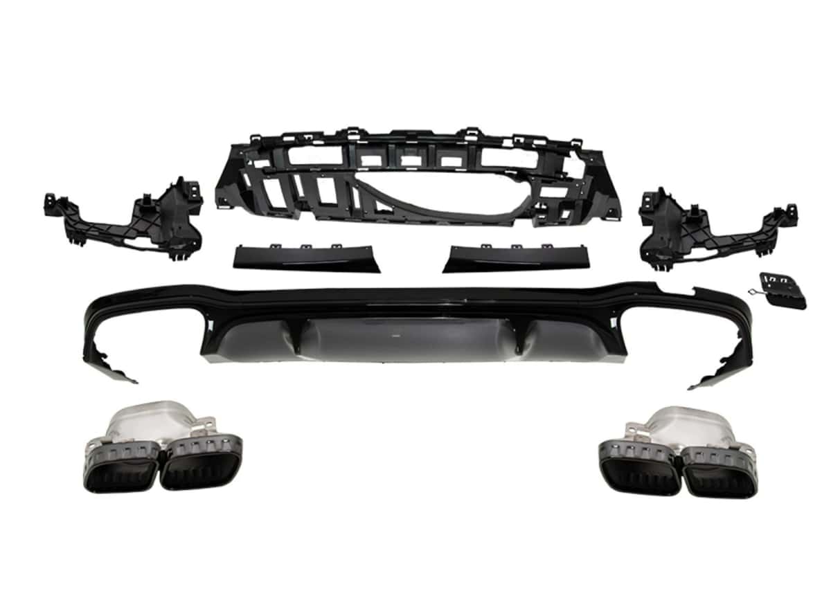 Arxa diffuzer Mercedes W213 AMG E63 2020 - Tenderyard