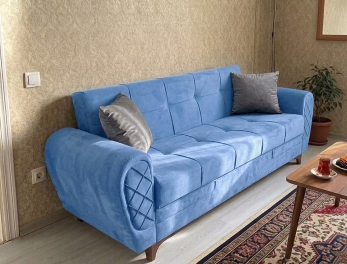Künc divan, Qarışıq rəng