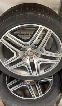 Təkər komplekti Mercedes ML W166 — şəkil 4