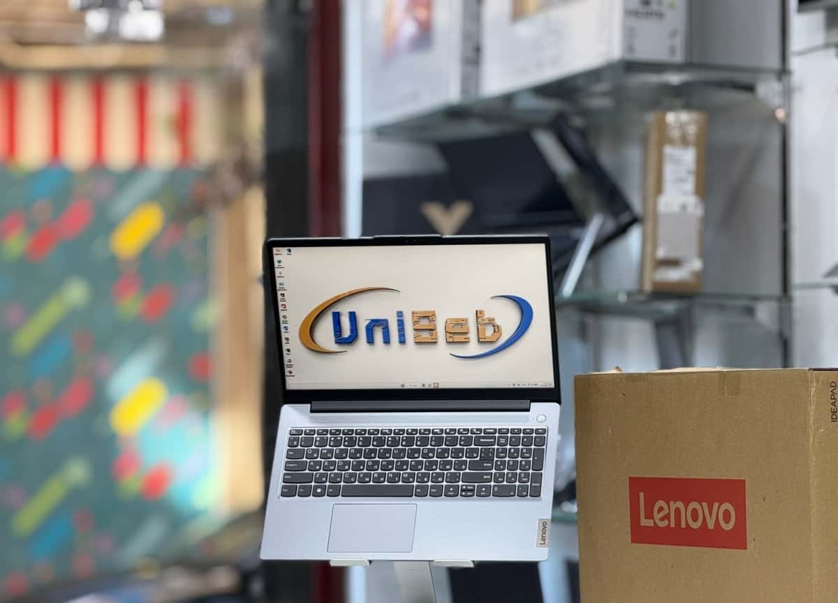 Lenovo brand laptop, Gray color - Tenderyard
