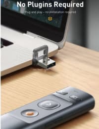 Təqdimat pultu Baseus Wireless (Type-C və USB) — şəkil 12