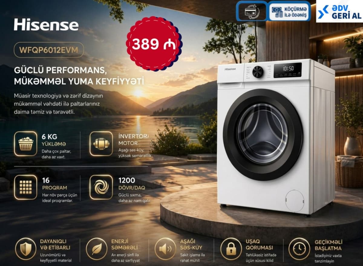 Hisense paltaryuyan maşın