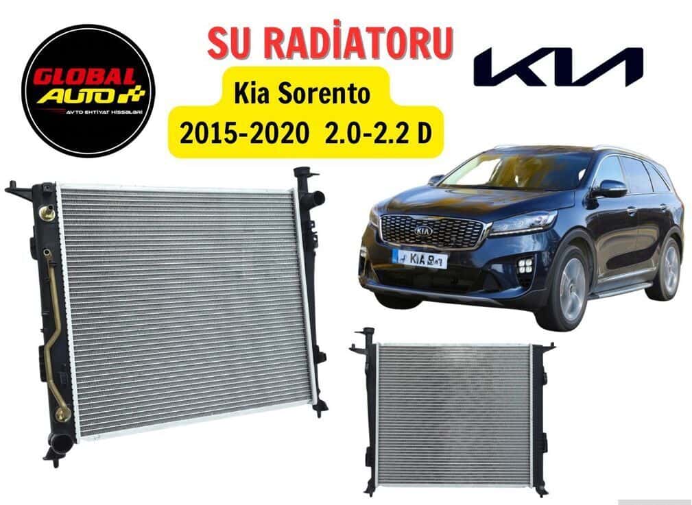 Water radiator for Kia Sorento 2015-2020 - Tenderyard