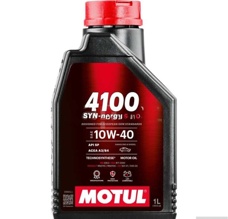 Motul 4100 Syn-nergy Spec 10W-40 1L Mühərrik Yağı - Tenderyard